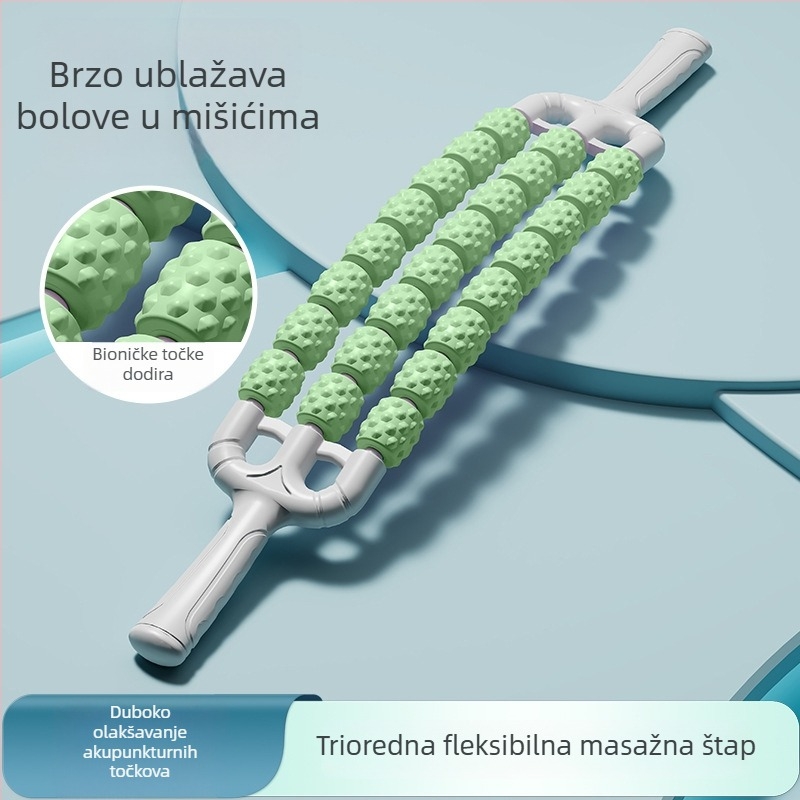 Sai yue kang masažni štap — jogične alate za fitness, masažu za zdravlje i ljepotu
