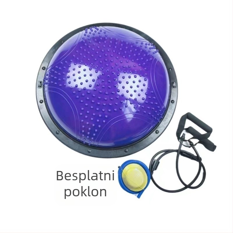 Polukružna lopta za ravnotežu, PU materijal, napuhiva, 5,5 kg, marka Zhen shanghong