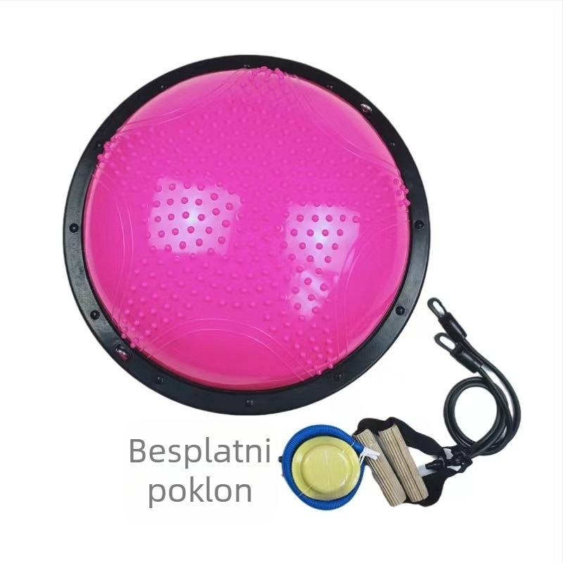 Polukružna lopta za ravnotežu, PU materijal, napuhiva, 5,5 kg, marka Zhen shanghong