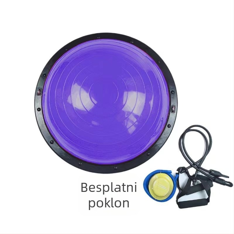 Polukružna lopta za ravnotežu, PU materijal, napuhiva, 5,5 kg, marka Zhen shanghong