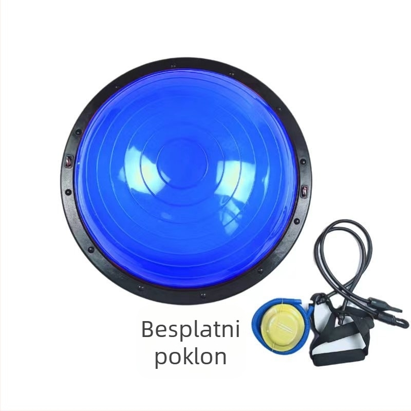 Polukružna lopta za ravnotežu, PU materijal, napuhiva, 5,5 kg, marka Zhen shanghong