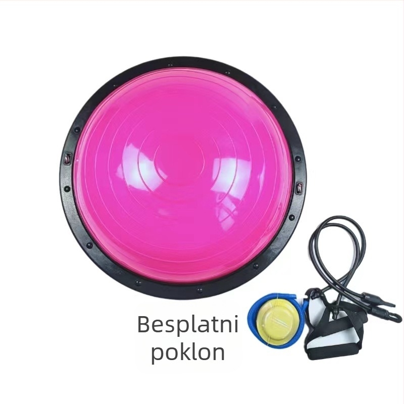 Polukružna lopta za ravnotežu, PU materijal, napuhiva, 5,5 kg, marka Zhen shanghong