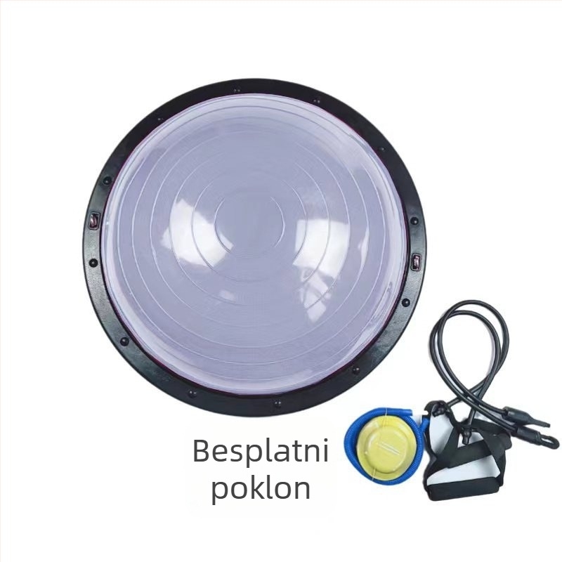 Polukružna lopta za ravnotežu, PU materijal, napuhiva, 5,5 kg, marka Zhen shanghong