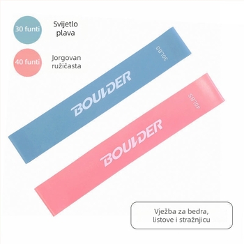 Joga elastična traka s prstenom – fitness petlja za noge, ruke, ramena i leđa, vježbanje za čučnjeve | Materijal: Drugo; Marka: Drugo