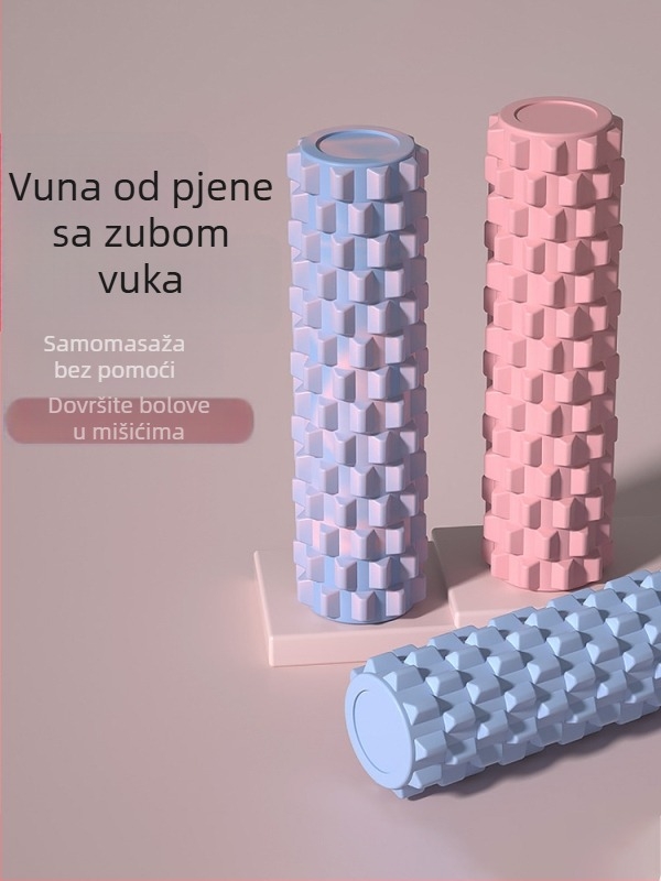 Čvrsti EVA pjenasti valjak za masažu nogu i leđa - Materijal: EVA; Marka: Other; Namjena: masaža nogu i leđa