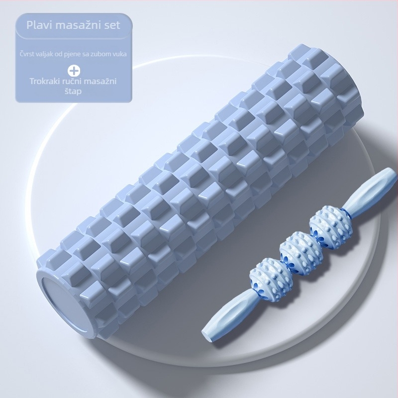 Čvrsti EVA pjenasti valjak za masažu nogu i leđa - Materijal: EVA; Marka: Other; Namjena: masaža nogu i leđa