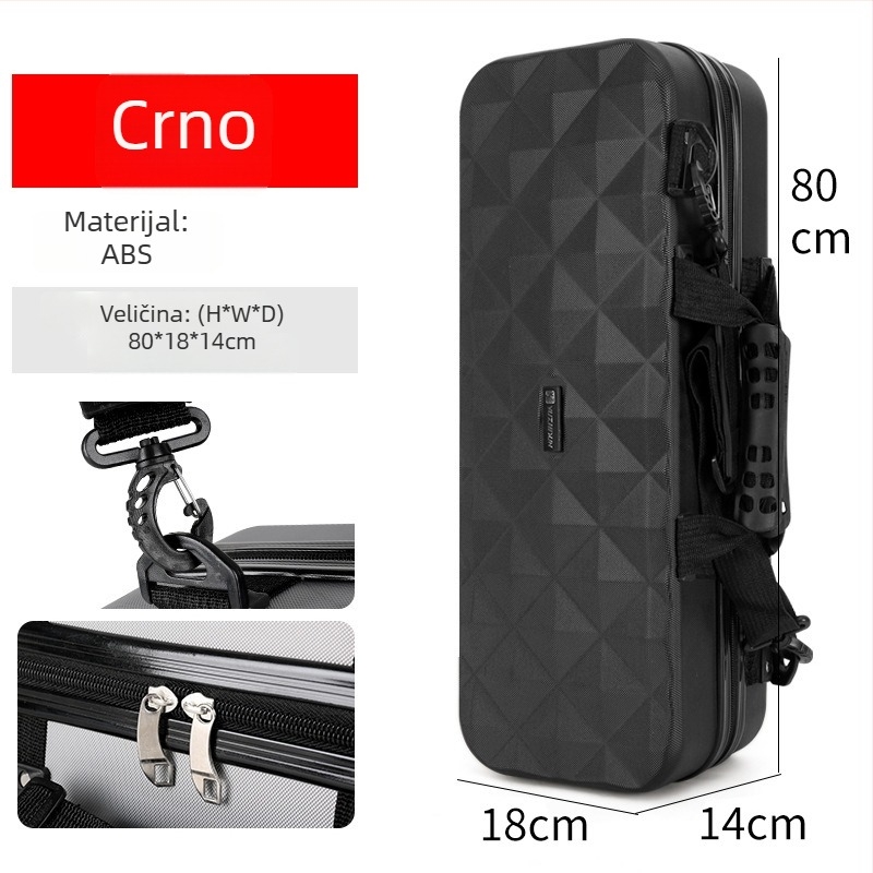 ABS tvrda vodootporna torba za štapove za morski ribolov, izrađena od ABS, za štapove, role i linije