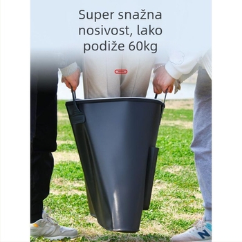Torba za ribolovne potrepštine, prijenosna i višefunkcionalna, PVC materijal, ne vodootporna