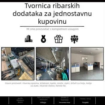 Torba za ribolov od Fishing skills – vodootporna torba za skladištenje i ugradnju štapa