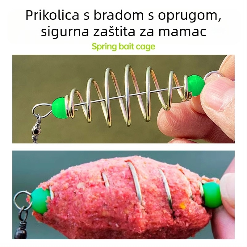 Sichuan marka: Komplet za ribolov s kutijom za mamac i ljepilom mrežom