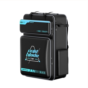 Benno ruksak za ribolov sa sjedalom – vodootporan PVC tvrdi kućište, prostor za ribolovni pribor, nosač za štapove i najlon