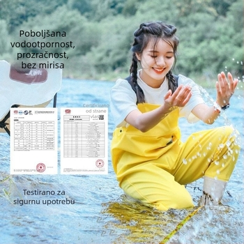 Ribarska odjeća – brzo sušeće hlače za plivanje, cjeloviti kišni hlače i vodene tenisice za proljeće