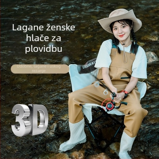 Ribarska odjeća – brzo sušeće hlače za plivanje, cjeloviti kišni hlače i vodene tenisice za proljeće