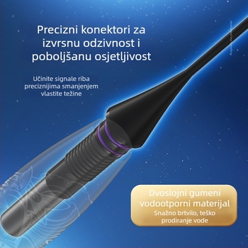 Elektronički ribolovni plovak s dnevno-noćnom dvostrukom uporabom (indikator ugriza mijenja boju) (Handing • plastika • vertikalni drift • ribolovni plovci i buoyovi)