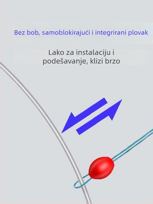 Crappie Rain plovak za ribolov u struji | nano materijal