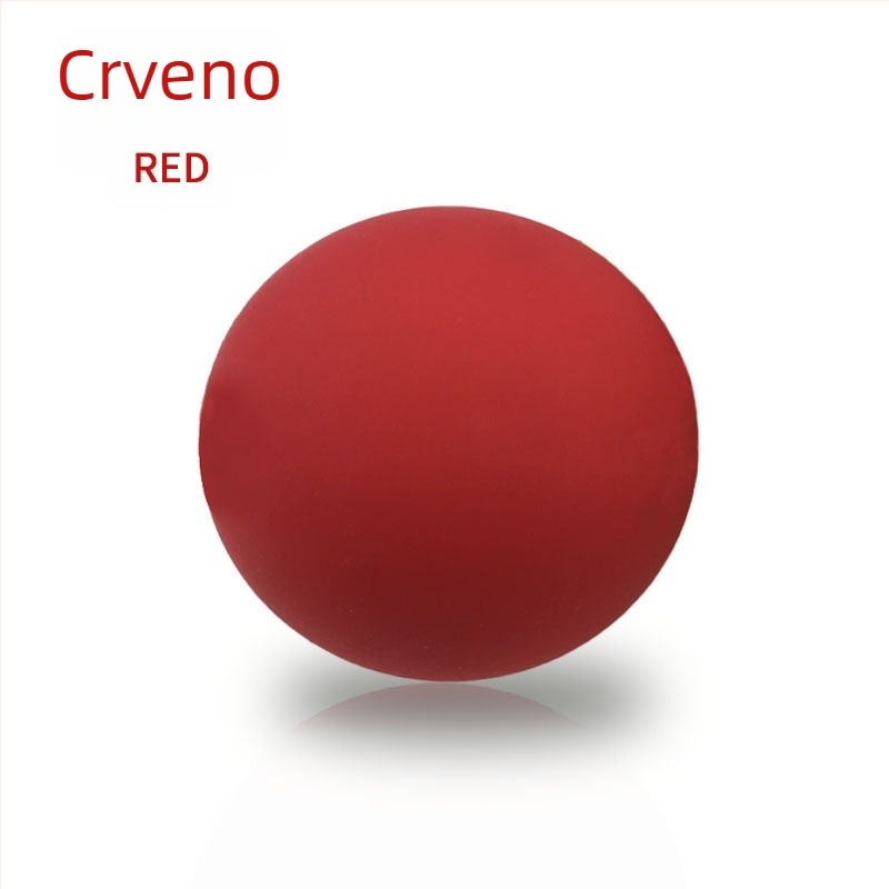 Mišićna masažna lopta — silikon, ne napuhuje, težina 146 g, fascia lopta za opuštanje akupunkturnih točaka i meridijana, prilagođeno procesiranje