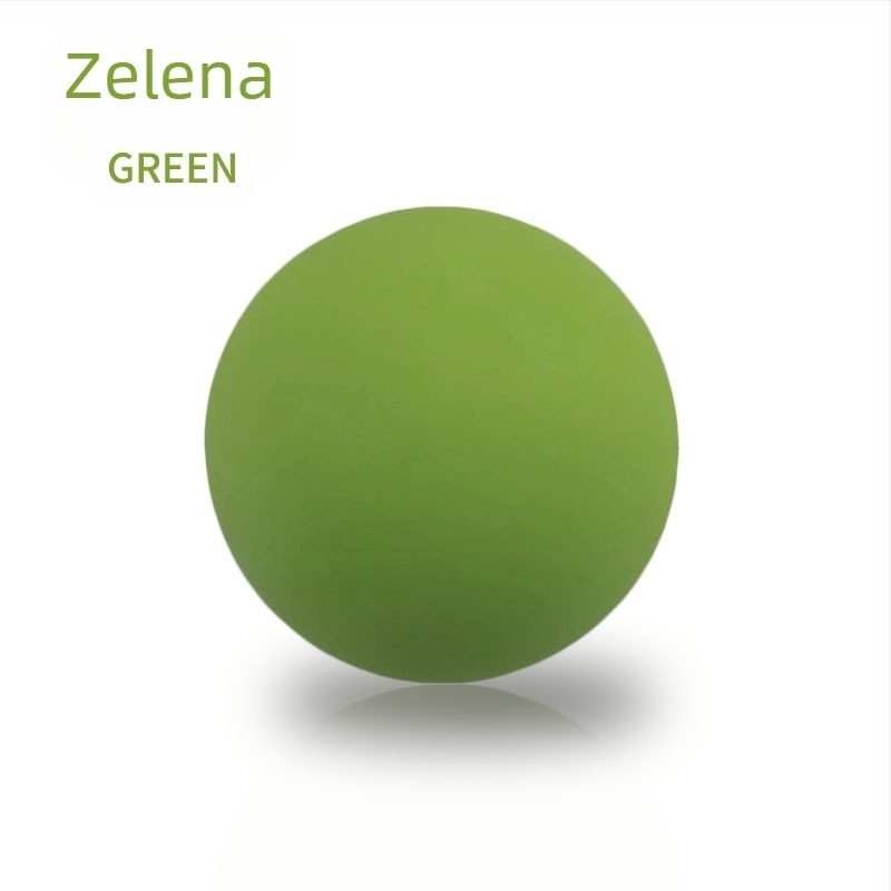 Mišićna masažna lopta — silikon, ne napuhuje, težina 146 g, fascia lopta za opuštanje akupunkturnih točaka i meridijana, prilagođeno procesiranje