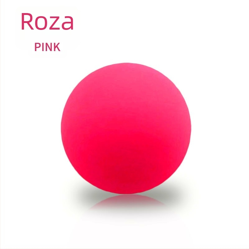 Mišićna masažna lopta — silikon, ne napuhuje, težina 146 g, fascia lopta za opuštanje akupunkturnih točaka i meridijana, prilagođeno procesiranje