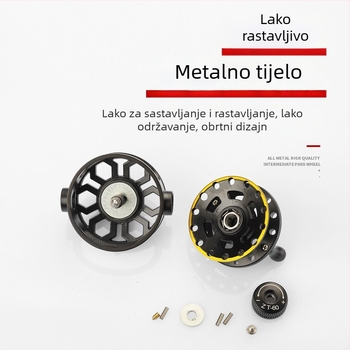 Morica potpuno metalni ribolovni navijač – modificiran, pakiranje 50 kom.