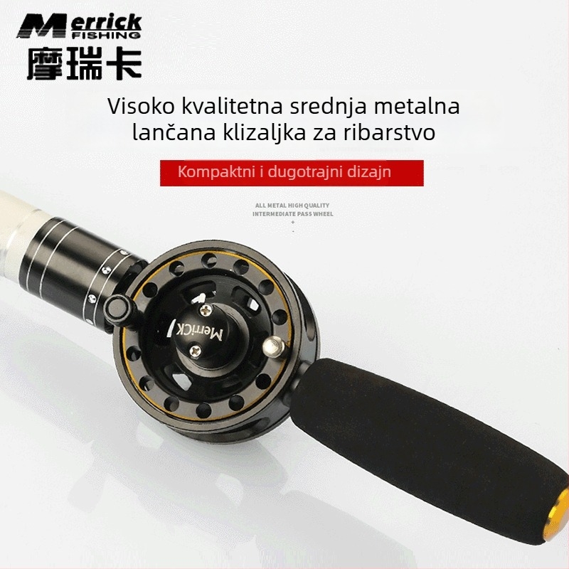 Morica potpuno metalni ribolovni navijač – modificiran, pakiranje 50 kom.