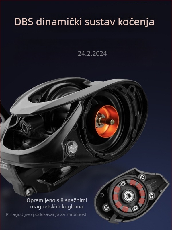 Taiyu Water Drop Wheel - ribolovna makara, 50 komada u kutiji