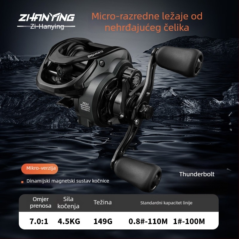 Taiyu Water Drop Wheel - ribolovna makara, 50 komada u kutiji