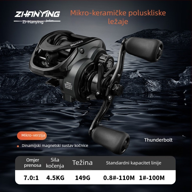 Taiyu Water Drop Wheel - ribolovna makara, 50 komada u kutiji