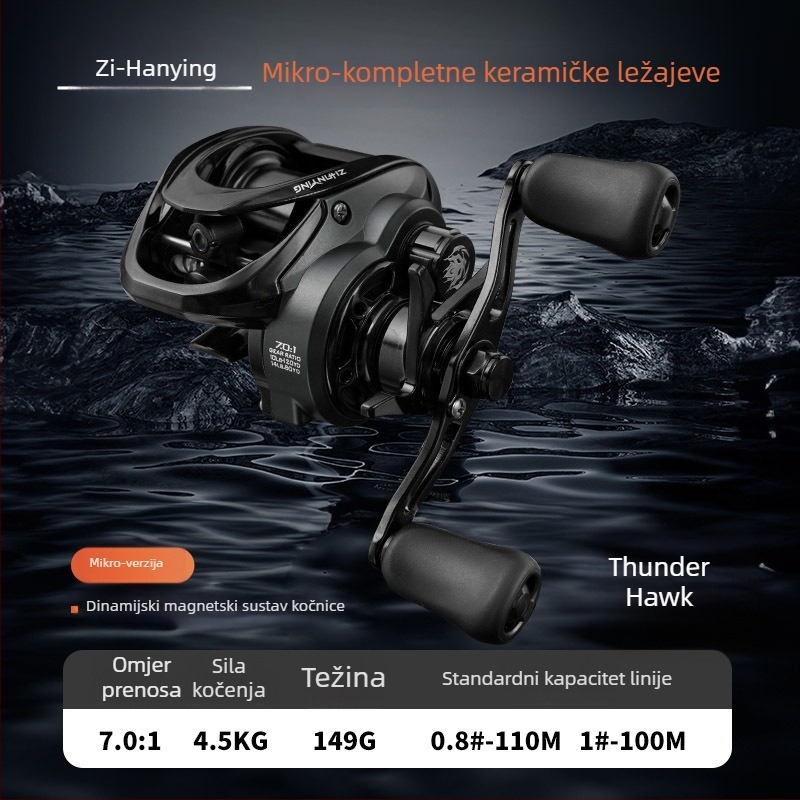 Taiyu Water Drop Wheel - ribolovna makara, 50 komada u kutiji