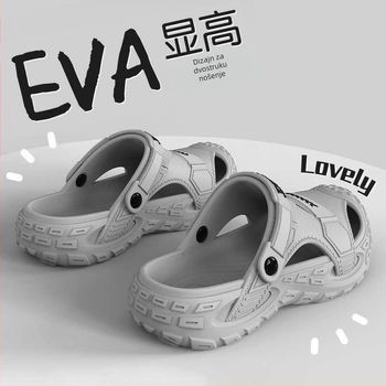 Muške EVA sandale, prozračne, otporne na miris, protuklizne, EVA gornji dio i potplat, slip-on, za vodene aktivnosti