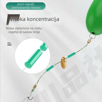 Zaključavajuća perla za Space Bean varalicu – premium gumeni silikon, klizni mehanizam zaključavanja, novi model