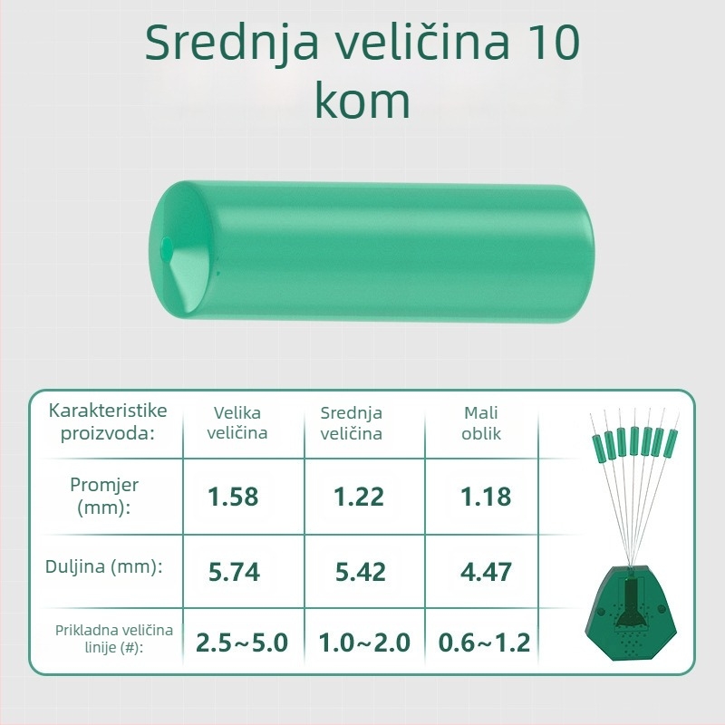 Zaključavajuća perla za Space Bean varalicu – premium gumeni silikon, klizni mehanizam zaključavanja, novi model