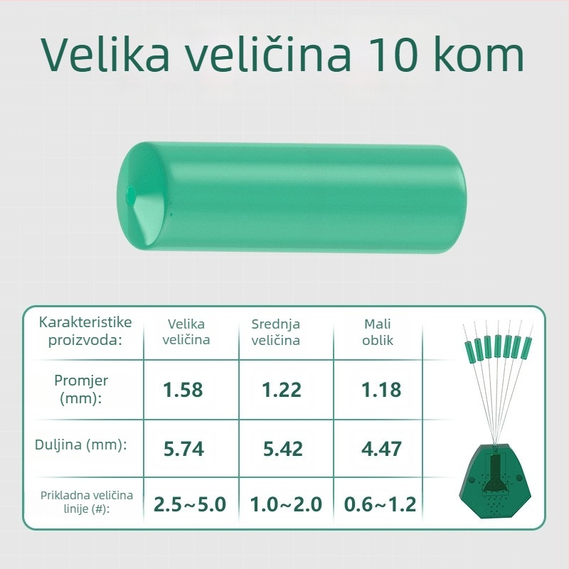 Zaključavajuća perla za Space Bean varalicu – premium gumeni silikon, klizni mehanizam zaključavanja, novi model