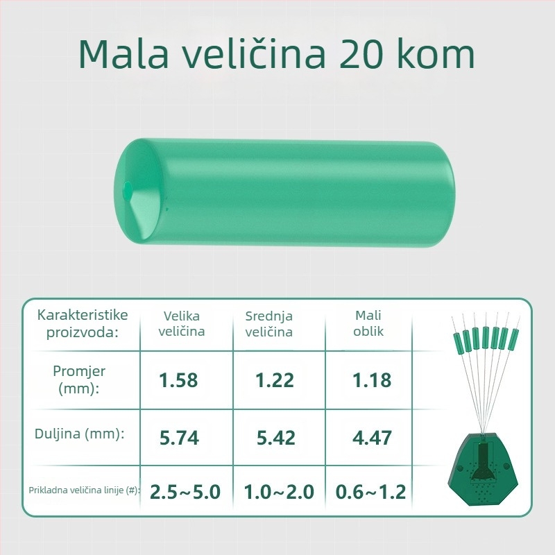 Zaključavajuća perla za Space Bean varalicu – premium gumeni silikon, klizni mehanizam zaključavanja, novi model