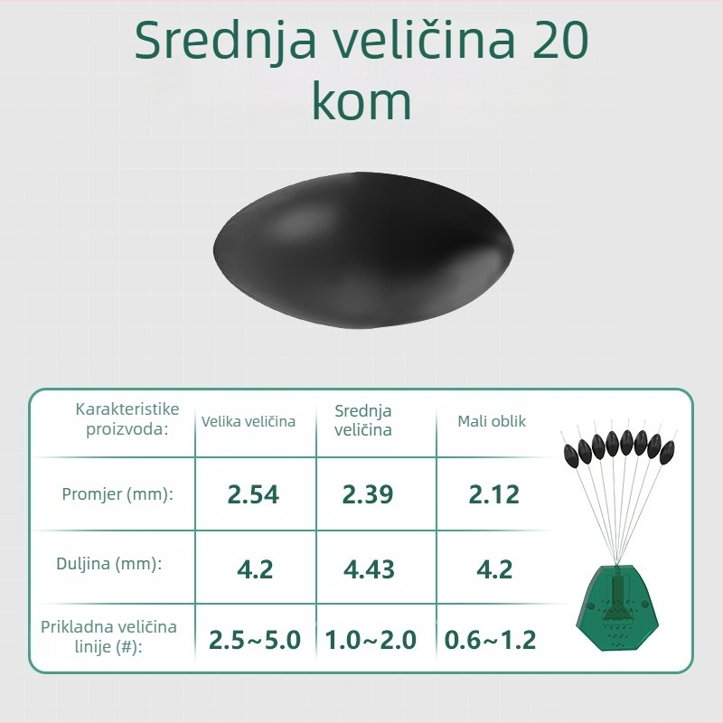 Zaključavajuća perla za Space Bean varalicu – premium gumeni silikon, klizni mehanizam zaključavanja, novi model