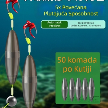 Plutajući plovak od vlaknastog stakla za europsku šaransku ribolov – protiv propuštanja, protiv driftanja po dnu, plutajuće perle