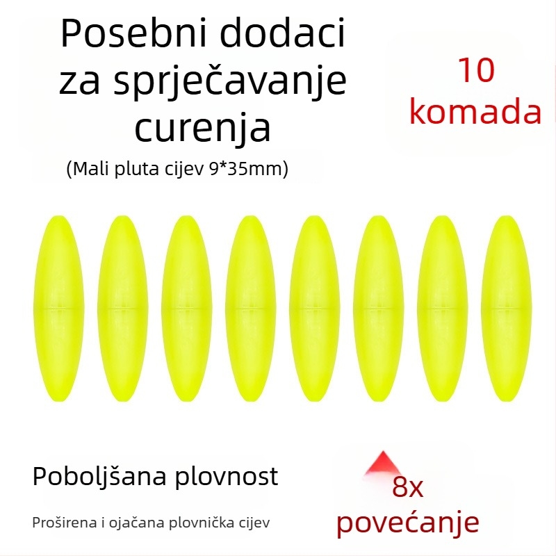 Plutajući plovak od vlaknastog stakla za europsku šaransku ribolov – protiv propuštanja, protiv driftanja po dnu, plutajuće perle