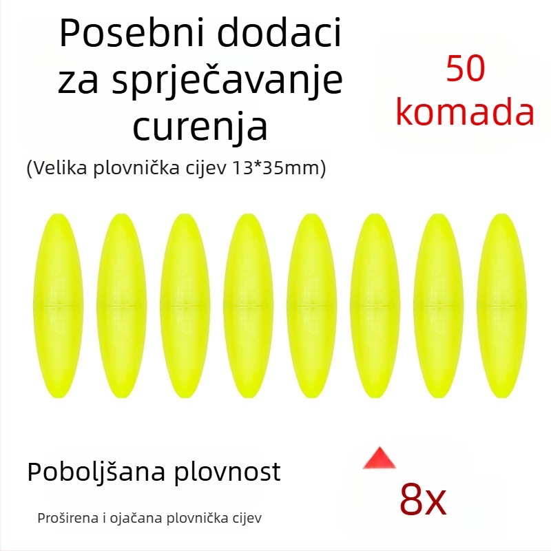 Plutajući plovak od vlaknastog stakla za europsku šaransku ribolov – protiv propuštanja, protiv driftanja po dnu, plutajuće perle