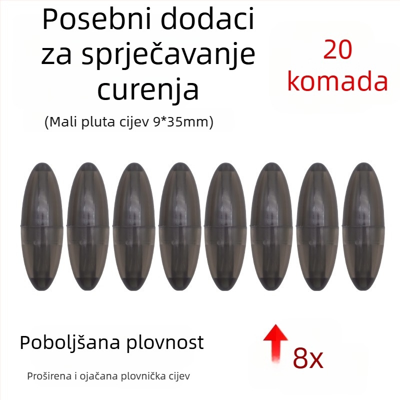 Plutajući plovak od vlaknastog stakla za europsku šaransku ribolov – protiv propuštanja, protiv driftanja po dnu, plutajuće perle