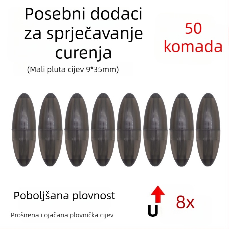 Plutajući plovak od vlaknastog stakla za europsku šaransku ribolov – protiv propuštanja, protiv driftanja po dnu, plutajuće perle