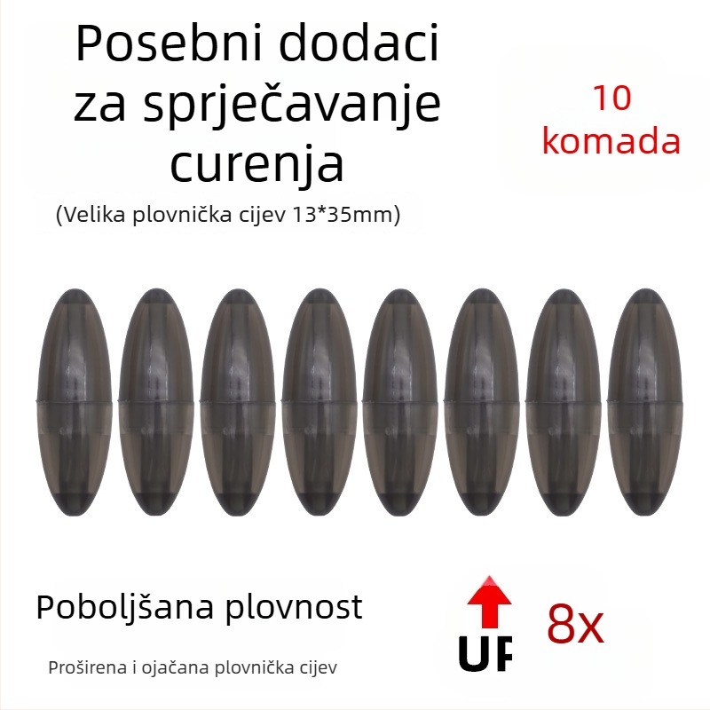 Plutajući plovak od vlaknastog stakla za europsku šaransku ribolov – protiv propuštanja, protiv driftanja po dnu, plutajuće perle