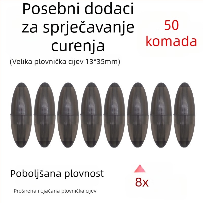 Plutajući plovak od vlaknastog stakla za europsku šaransku ribolov – protiv propuštanja, protiv driftanja po dnu, plutajuće perle