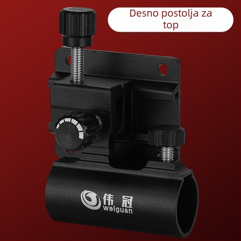 Wei Guan aluminijski set dodatne opreme kutije za ribolov s universalnim lijevim postoljem, trodijelni komplet s okvirom za zaštitu ribe i okvirom za posudu za mamce