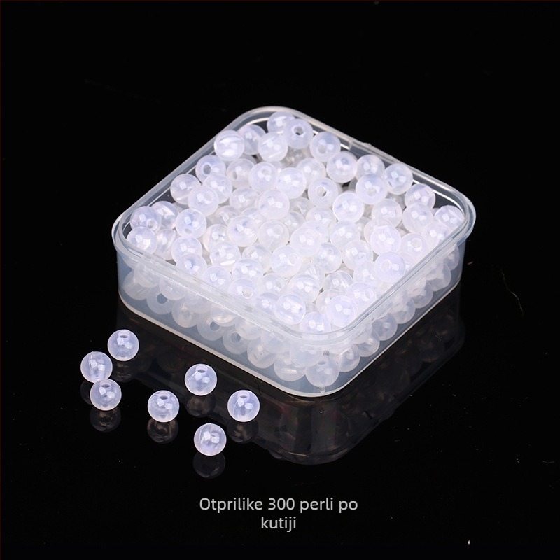 Svjetlucave perle za ribolov, set od PVC plastike, Fly smoothly