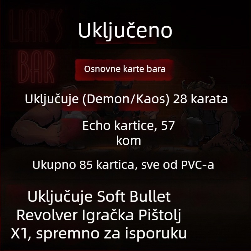 Društvena igra s poker kartama, fizička offline verzija, za uzrast 14+