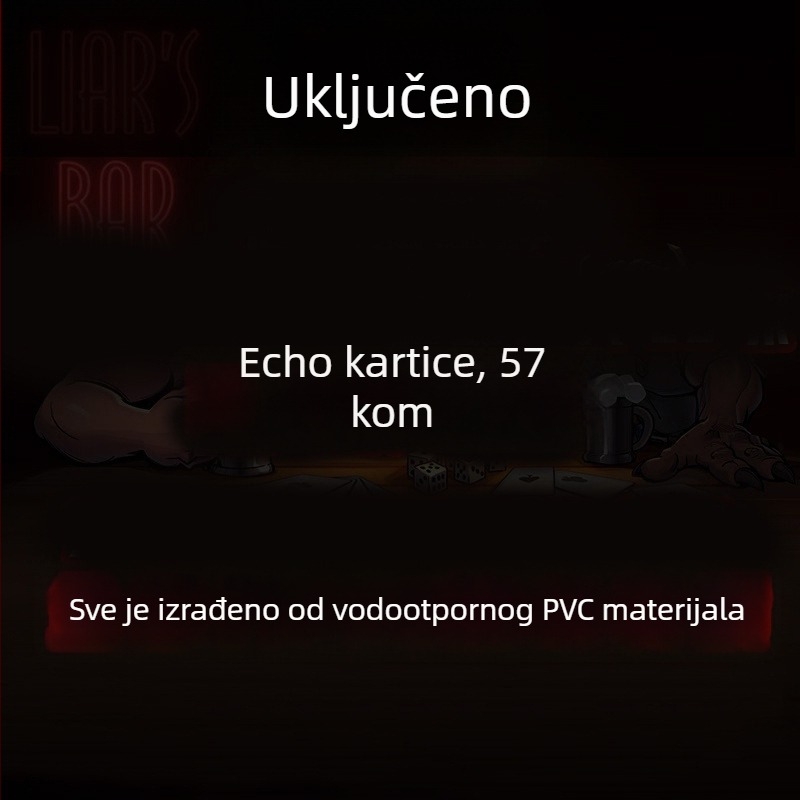 Društvena igra s poker kartama, fizička offline verzija, za uzrast 14+