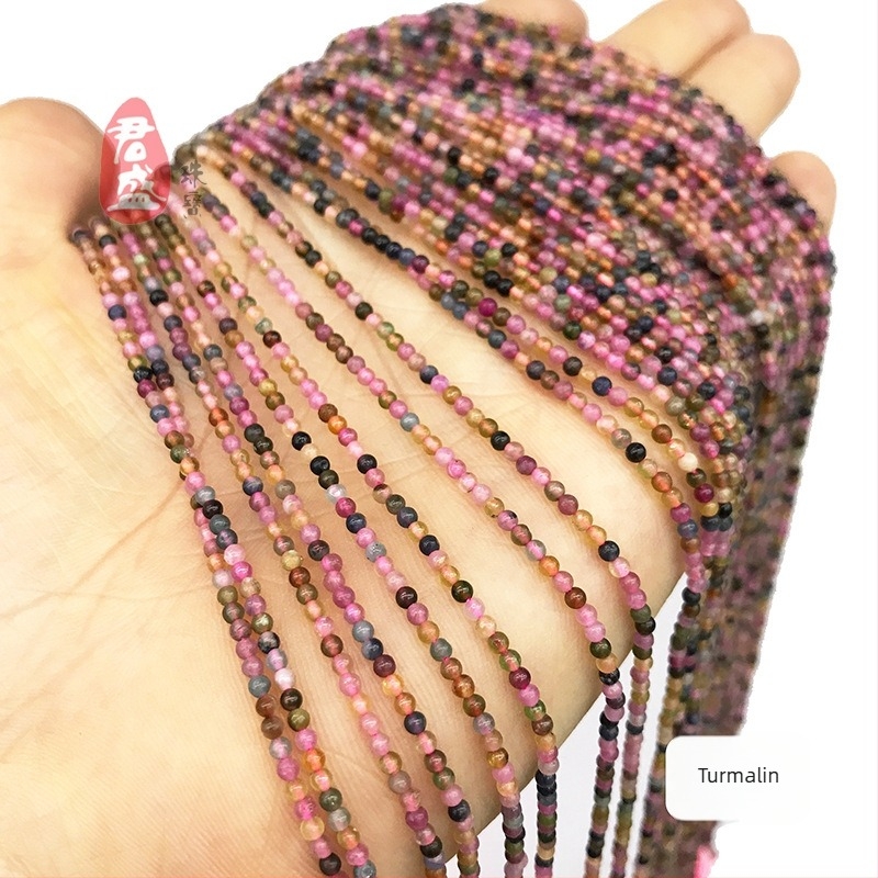 Prirodne kamenje - okrugle perle - rezanje iz sirovog ruda - Junsheng Jewelry - Podrijetlo: Brazilija