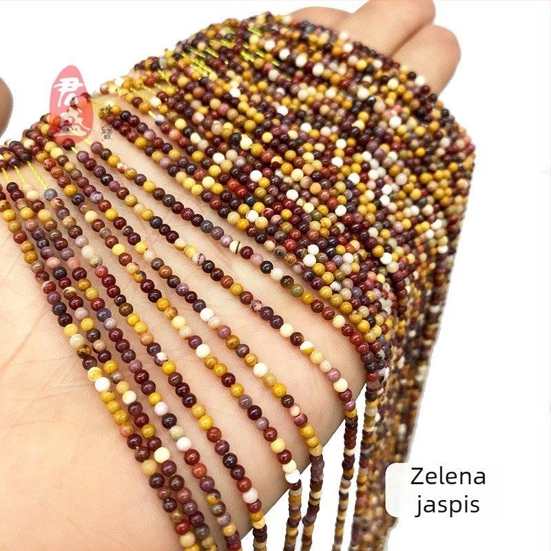 Prirodne kamenje - okrugle perle - rezanje iz sirovog ruda - Junsheng Jewelry - Podrijetlo: Brazilija
