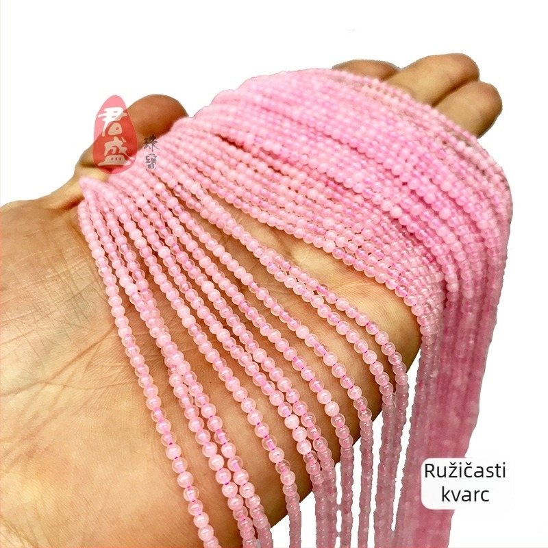 Prirodne kamenje - okrugle perle - rezanje iz sirovog ruda - Junsheng Jewelry - Podrijetlo: Brazilija