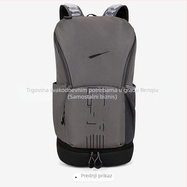 Unisex sportski ruksak s jastučićem zraka na remenima, otporan na habanje, zaštita kralježnice, veliki kapacitet za aktivnosti na otvorenom