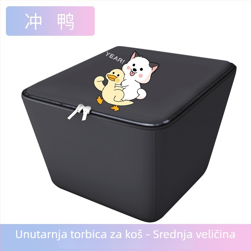 Han Pi Bear torba za košaricu električnog bicikla s prednjim vodootpornim pokrovom